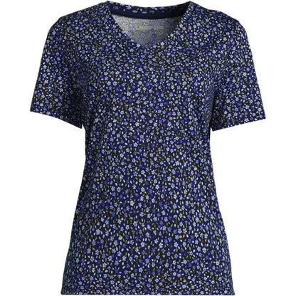 Supima Cotton V-neck T-Shirt