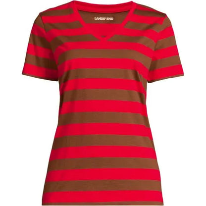 Supima Cotton V-neck T-Shirt