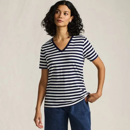Supima Cotton V-neck T-Shirt