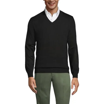 Men's Performance V-neck Sweater