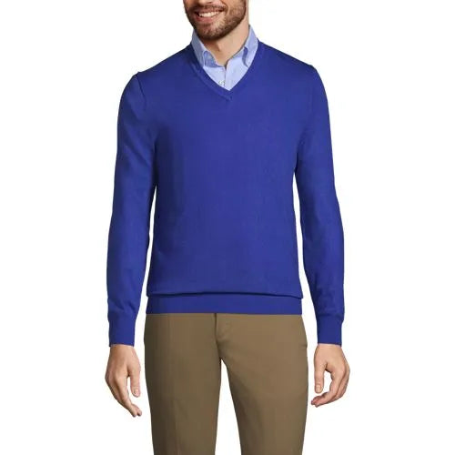 Men's Performance V-neck Sweater