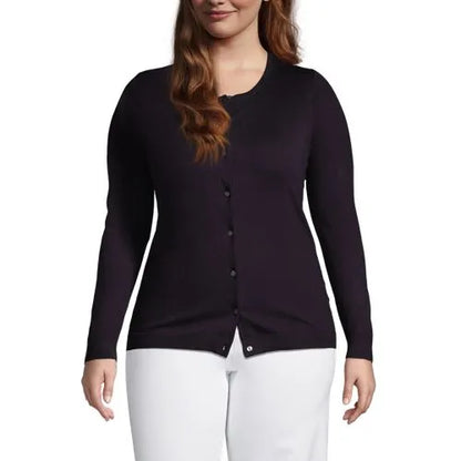 Women's Performance Crew Cardigan Sweater