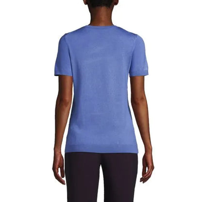 Women's Short Sleeve Performance Sweater