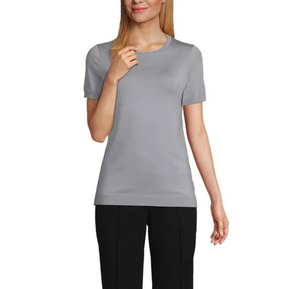 Women's Short Sleeve Performance Sweater