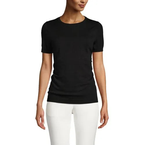 Women's Short Sleeve Performance Sweater
