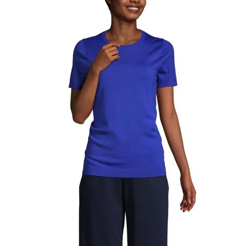 Women's Short Sleeve Performance Sweater