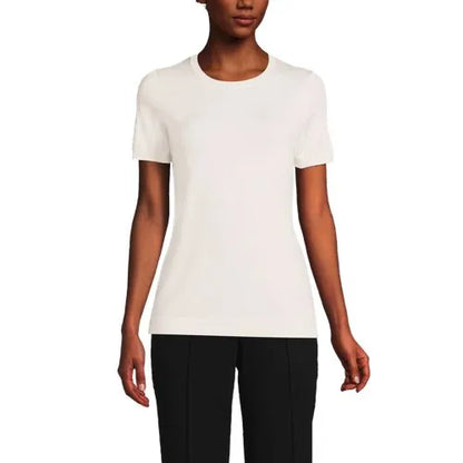 Women's Short Sleeve Performance Sweater