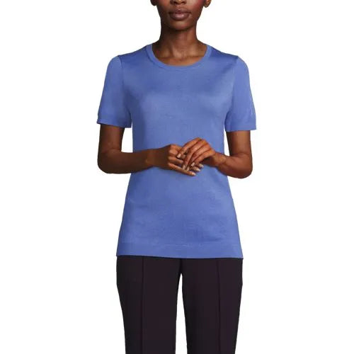 Women's Short Sleeve Performance Sweater