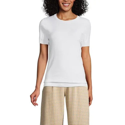 Women's Short Sleeve Performance Sweater