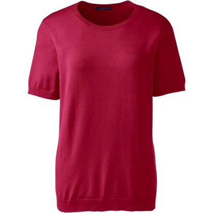 Women's Short Sleeve Performance Sweater