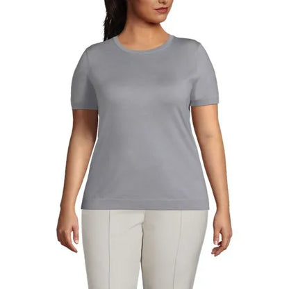 Women's Short Sleeve Performance Sweater