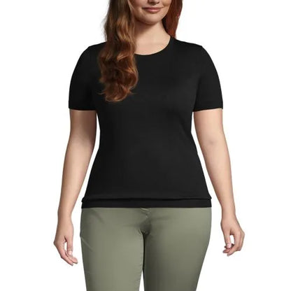 Women's Short Sleeve Performance Sweater