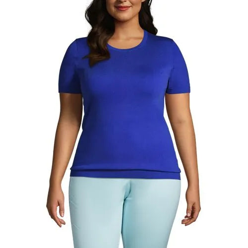 Women's Short Sleeve Performance Sweater