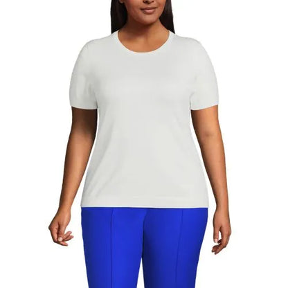Women's Short Sleeve Performance Sweater