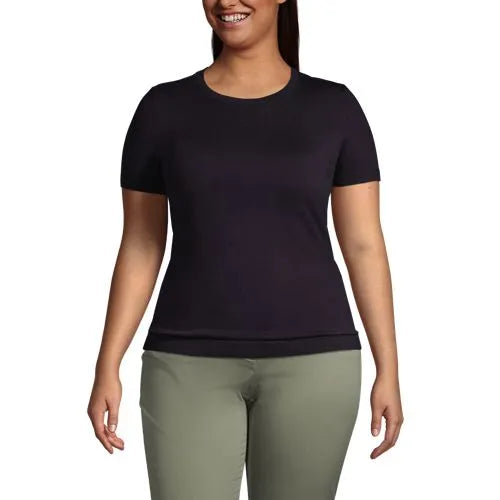 Women's Short Sleeve Performance Sweater