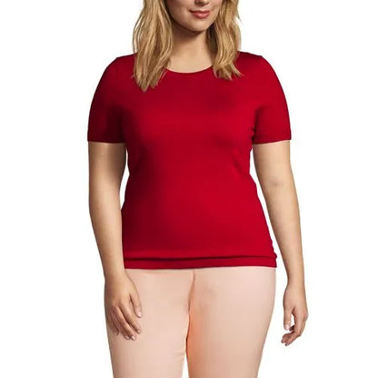 Women's Short Sleeve Performance Sweater