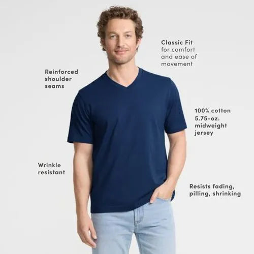 Men's Super-T Short Sleeve V-Neck T-Shirt