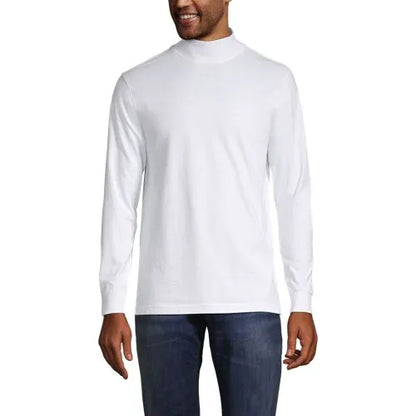 Men's Super-T Mock Turtleneck