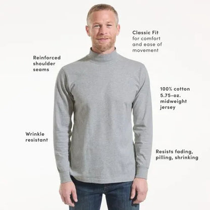 Men's Super-T Mock Turtleneck
