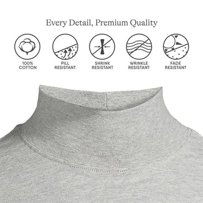 Men's Super-T Mock Turtleneck