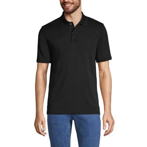 School Uniform Men's Short Sleeve Polyester Polo