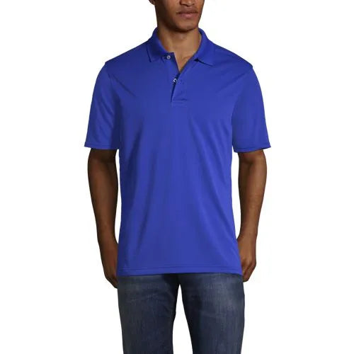 School Uniform Men's Short Sleeve Polyester Polo