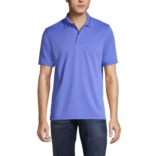 School Uniform Men's Short Sleeve Polyester Polo