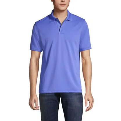 School Uniform Men's Short Sleeve Polyester Polo