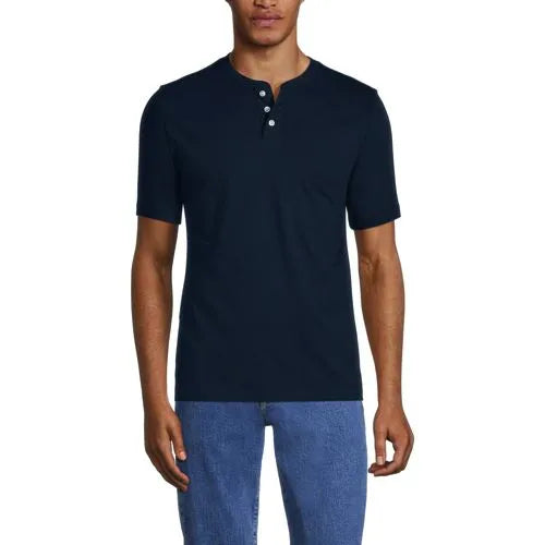 Men's Short Sleeve Super-T Henley