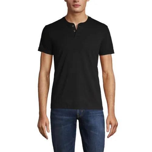 Men's Short Sleeve Super-T Henley
