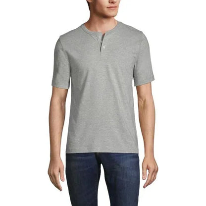 Men's Short Sleeve Super-T Henley