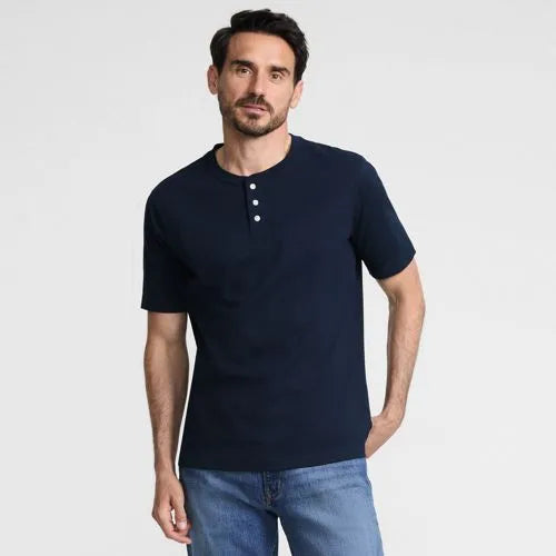 Men's Short Sleeve Super-T Henley