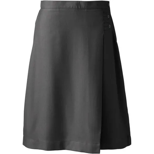 Women's Solid A-line Skirt Below the Knee