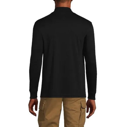 Men's Cotton Supima Mock Turtleneck