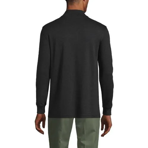 Men's Cotton Supima Mock Turtleneck