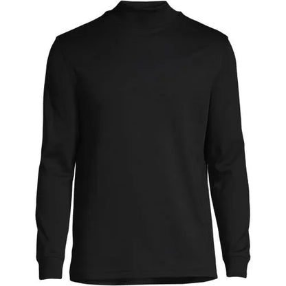 Men's Cotton Supima Mock Turtleneck