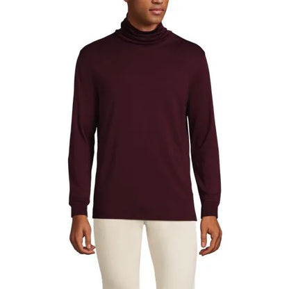 Men's Tall Cotton Supima Turtleneck