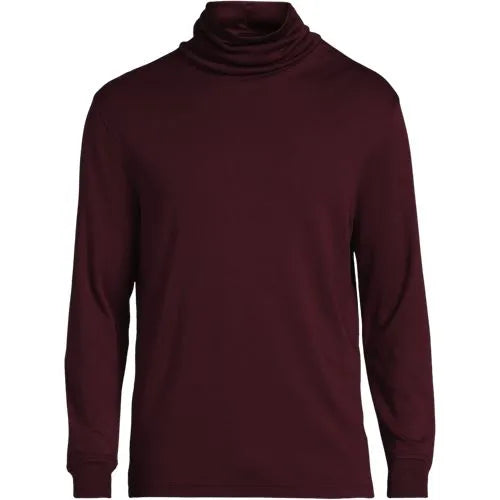 Men's Tall Cotton Supima Turtleneck