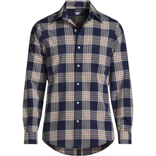 Men's Traditional Fit No Iron Twill Shirt
