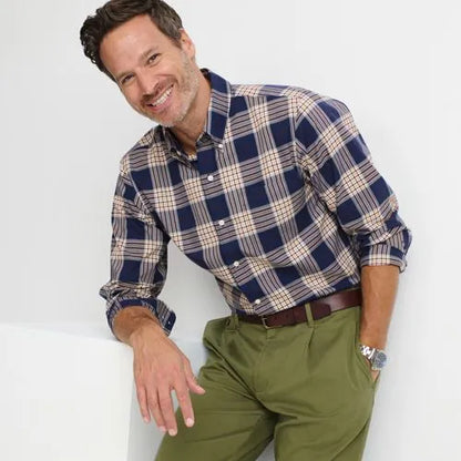 Men's Traditional Fit No Iron Twill Shirt