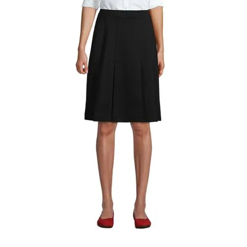 Women's Ponte Pleat Skirt Top of Knee