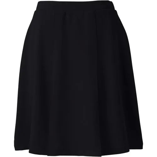School Uniform Girls Ponte Pleat Skirt Top of Knee
