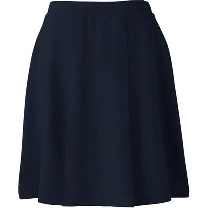 School Uniform Girls Ponte Pleat Skirt Top of Knee