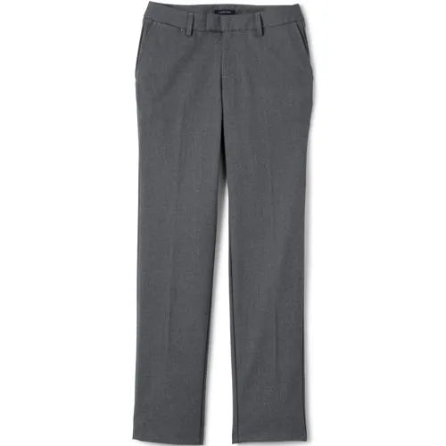 School Uniform Girls Plain Front Dress Pants
