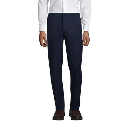 School Uniform Boys Plain Front Dress Pants