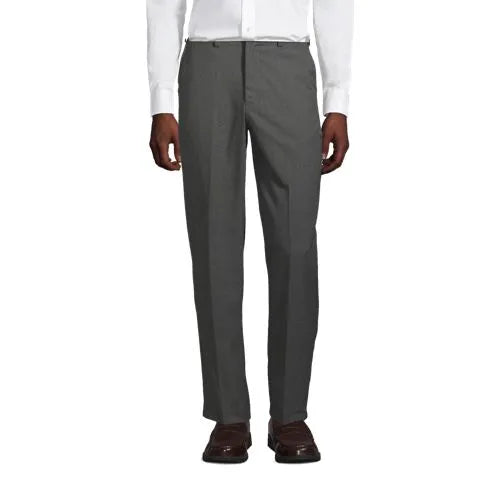 School Uniform Boys Plain Front Dress Pants