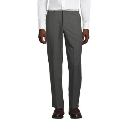 School Uniform Boys Plain Front Dress Pants