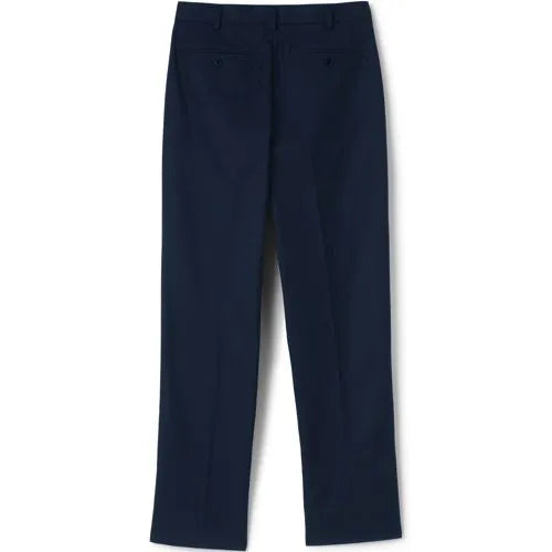 School Uniform Boys Plain Front Dress Pants