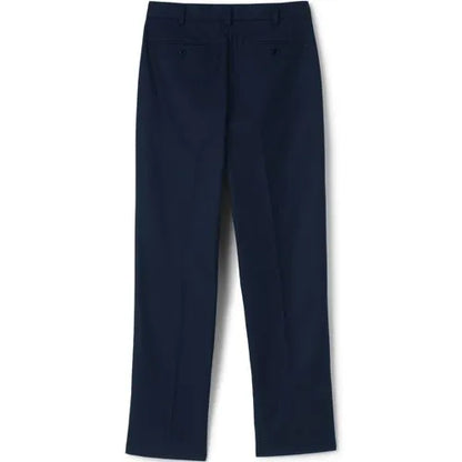 School Uniform Boys Plain Front Dress Pants