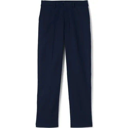 School Uniform Boys Plain Front Dress Pants